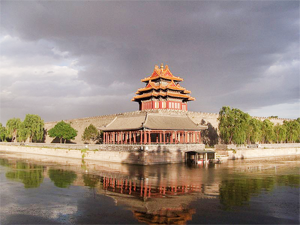 Northwest corner of the Forbidden City